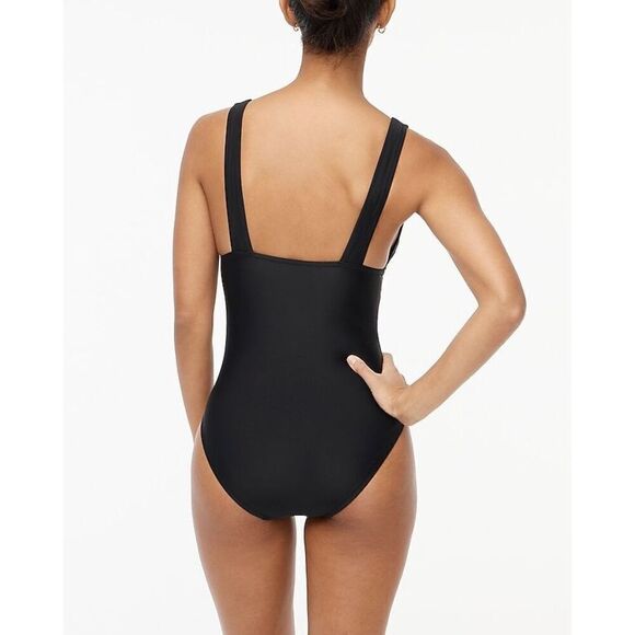 $98 J. Crew ruched one piece size small  m3 - Picture 2 of 5